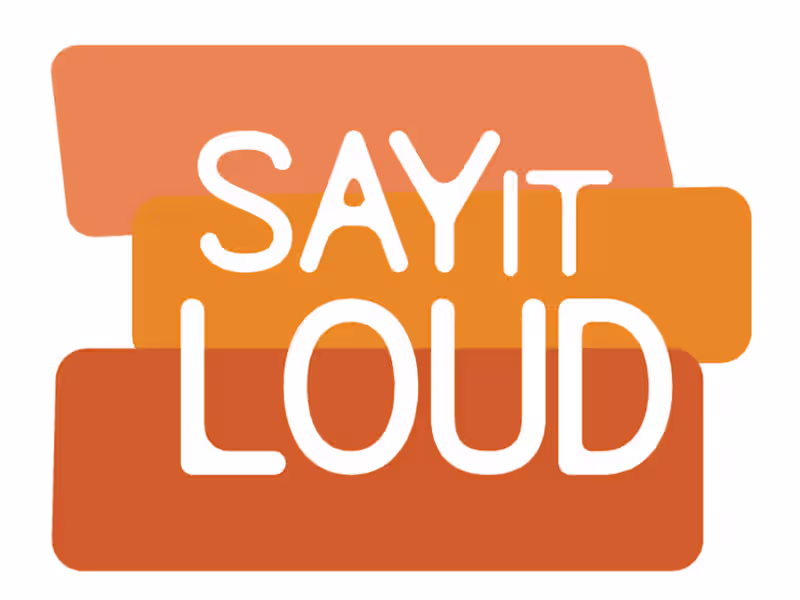 Cover image for SAY IT LOUD - Senior Thesis