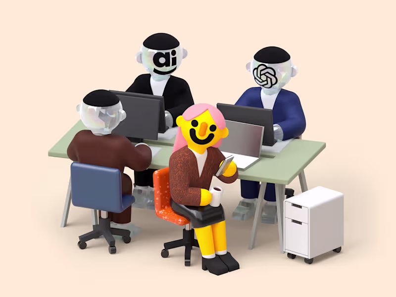 Cover image for 3D editorial illustrations