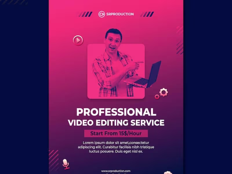 Cover image for Marketing video and Advamced editing