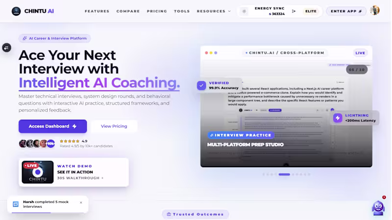 Cover image for CHINTU AI - AI CAREER PLATFORM AND GUIDE