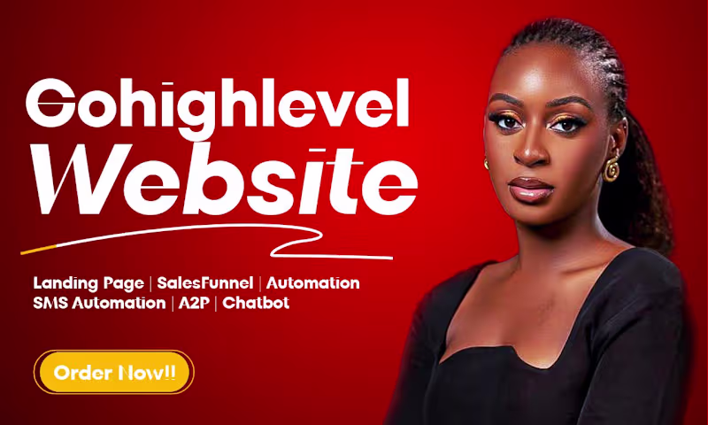 Cover image for Gohighlevel Landing Pages | Gohighlevel Website | Ghl Automation