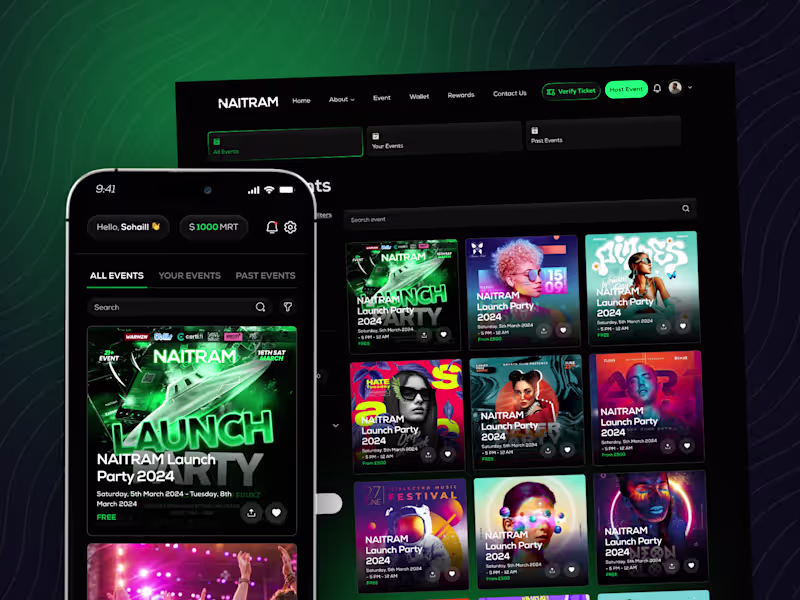 Cover image for Naitram - Web3 Ticketing Platform