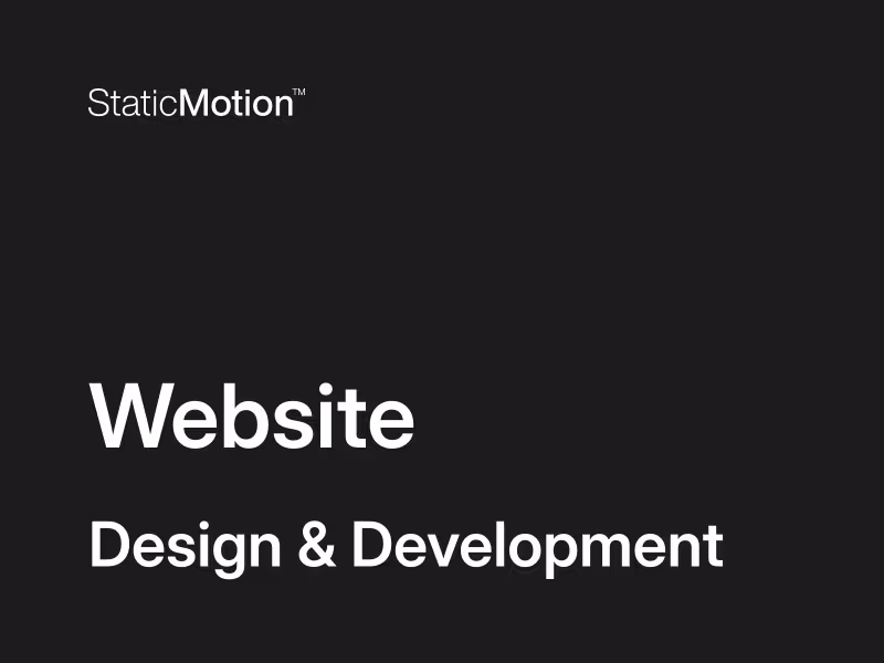 Cover image for Website | Design & Development
