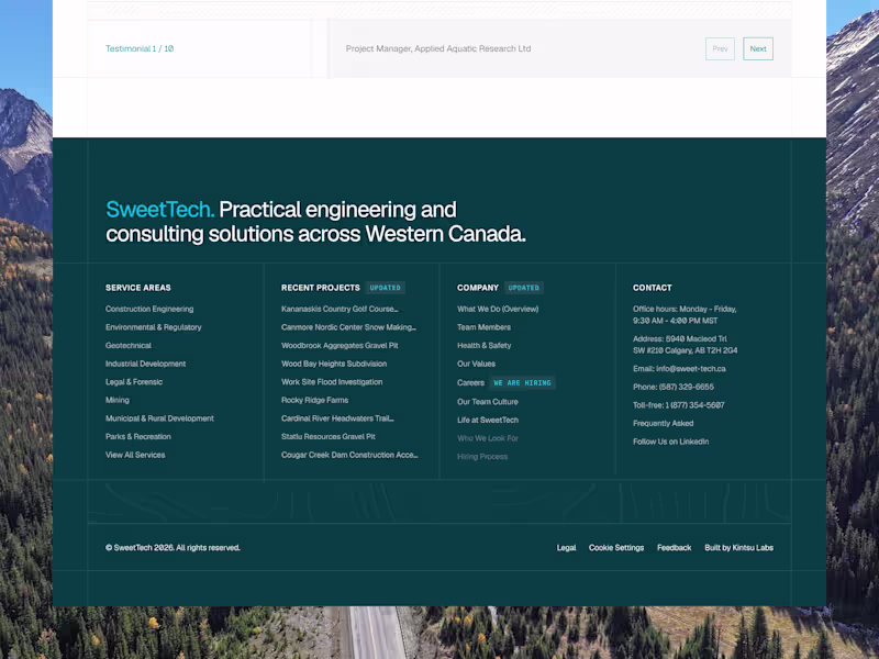 Cover image for SweetTech Engineering Consultants