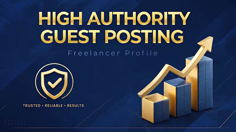 Cover image for High Authority Guest Posting & Link Building 
