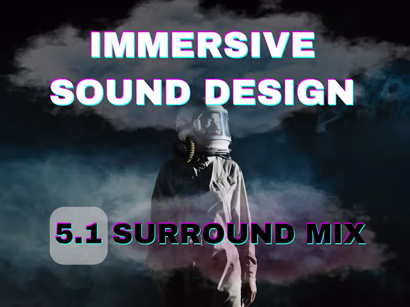 Cover image for Hi, here is our Sound Design Showreel. Contact for collabora...