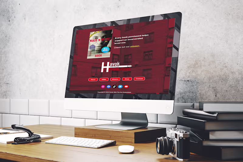Cover image for Jae Toro Web Designs-Website Project-Havok