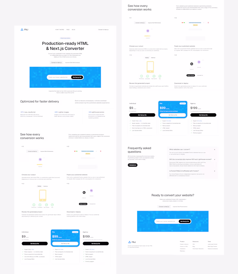 Cover image for Landing Page design 