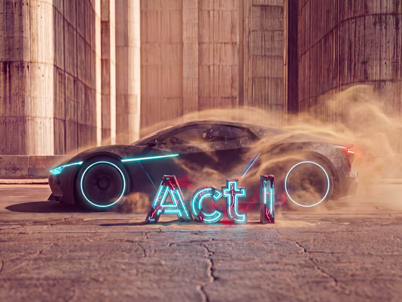 Cover image for Act I — Automotive Concept Film
