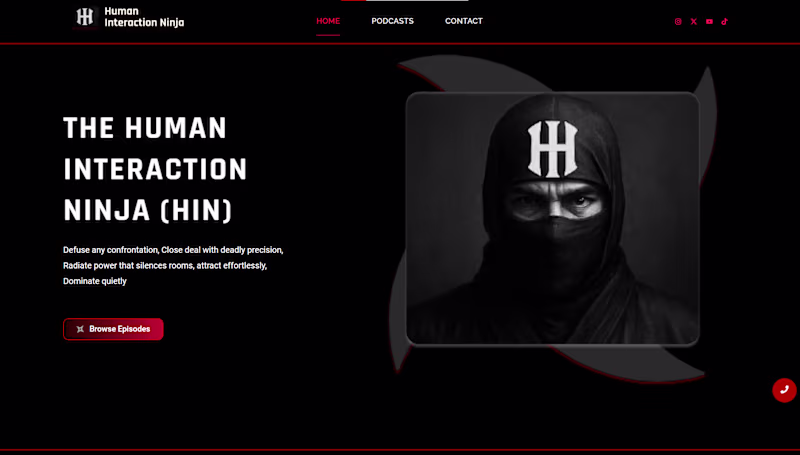 Cover image for The Human Interaction Website Development & Design