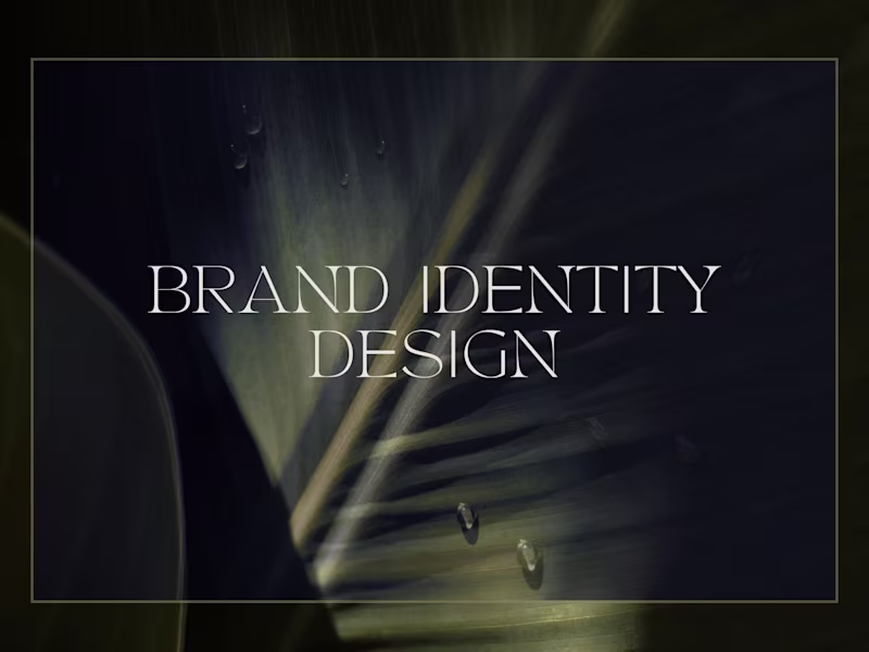 Cover image for Brand Identity Design