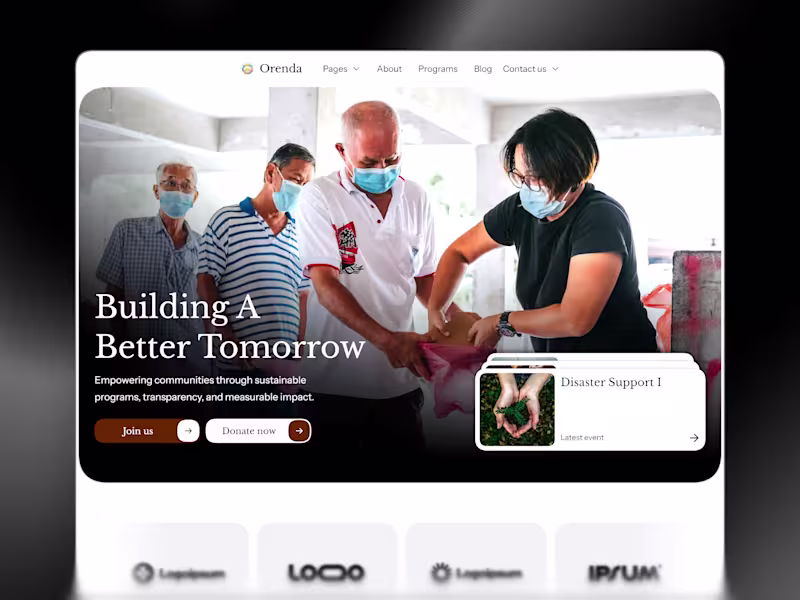 Cover image for Landing Page Design
