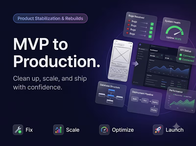 Cover image for MVP to Production