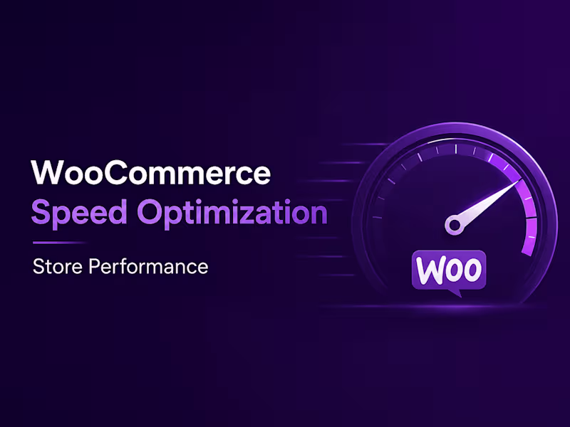 Cover image for WooCommerce Speed Optimization | Store Performance