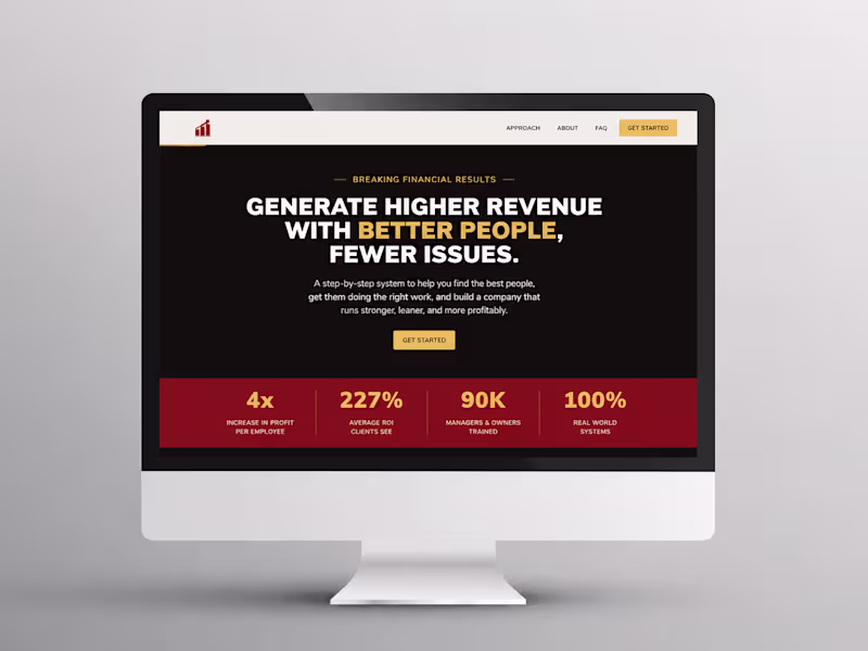 Cover image for Business Coaching Website Design & Development