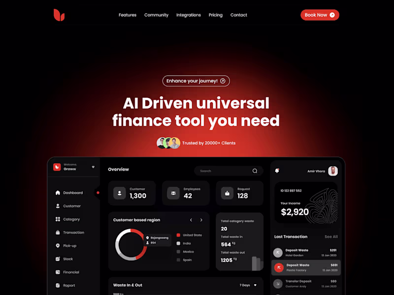 Cover image for Groww - Framer SaaS Template