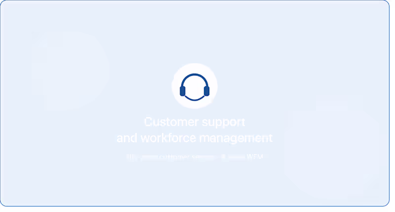 Cover image for Customer Experience, Workforce & Healthcare Ops Support