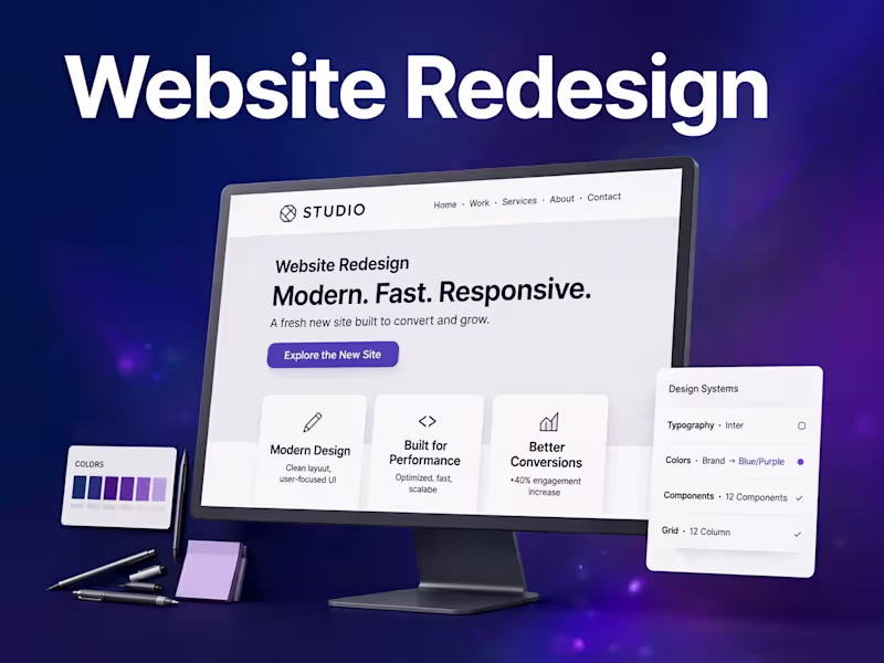 Cover image for Website Redesign