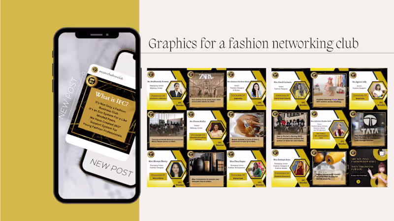 Cover image for Social media graphics 