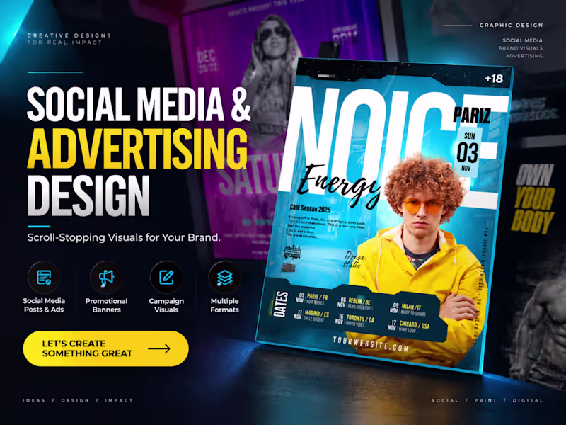Cover image for Social Media & Advertising Design