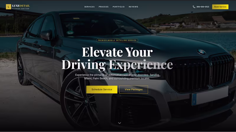 Cover image for From concept to conversion 👇 A clean, premium experience bu...