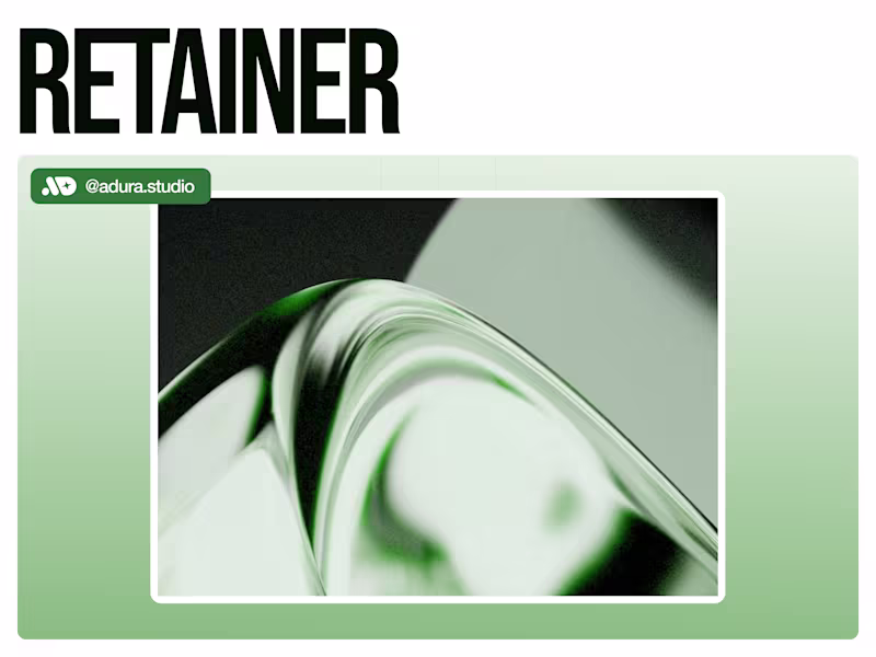 Cover image for Design Retainer Service