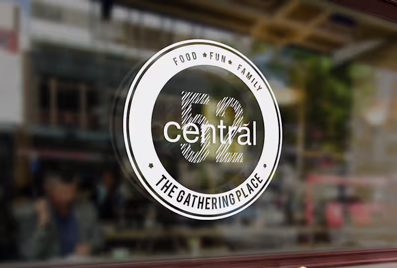 Cover image for Branding: Central 52 - The Gathering Place.
