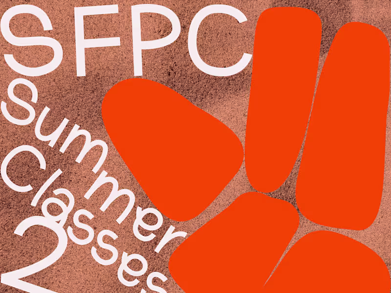 Cover image for SFPC Summer Class Announcements