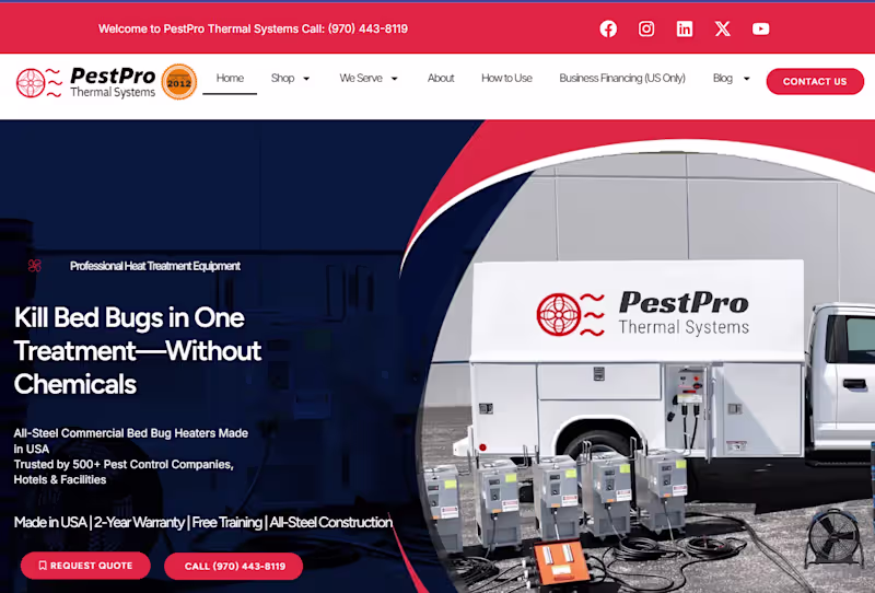 Cover image for pestprothermal