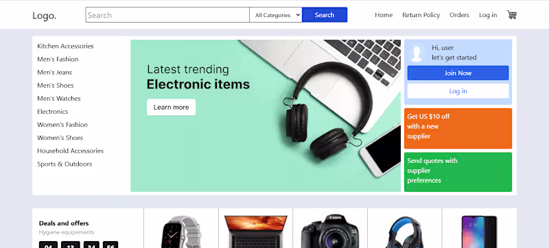 Cover image for Ecommerce Website