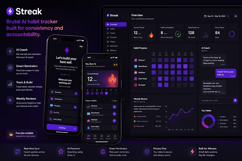 Cover image for Building Streak — An AI-Powered