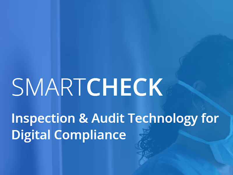 Cover image for SmartCheck
Inspection & Audit Technology for Digital Compliance