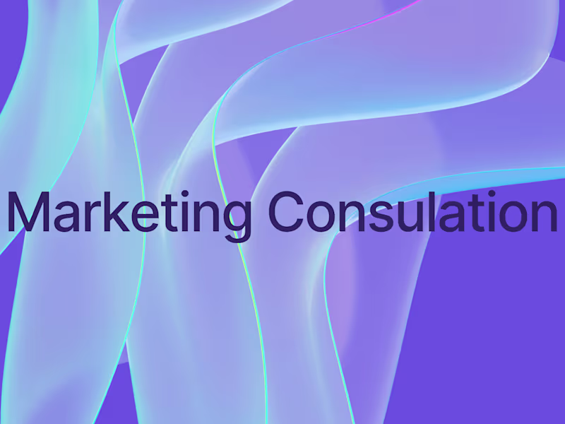 Cover image for Digital Marketing Consultation | Strategy, Content, Campaigns