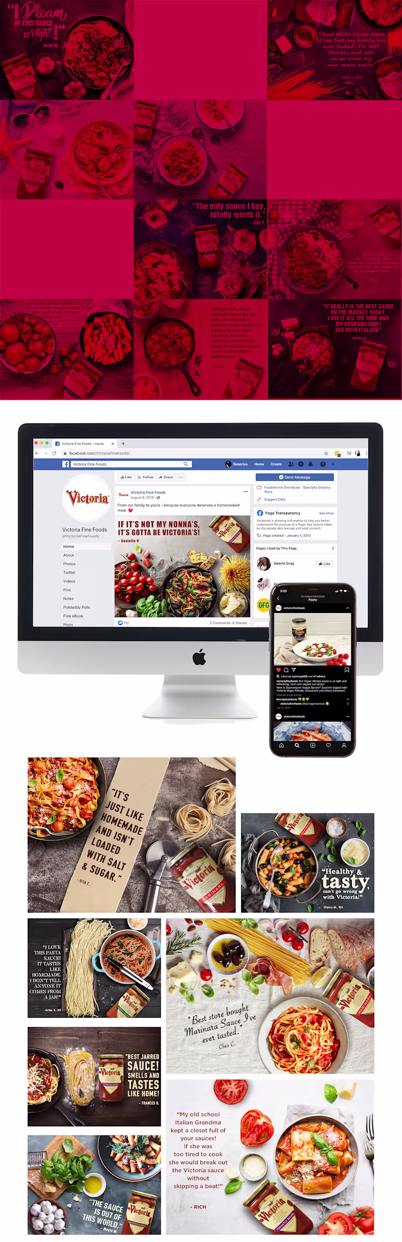 Cover image for Digital/Social Media - Victoria Fine Foods