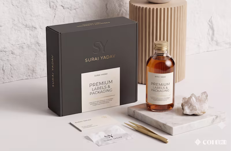 Cover image for Premium Product Packaging & Box Label Design