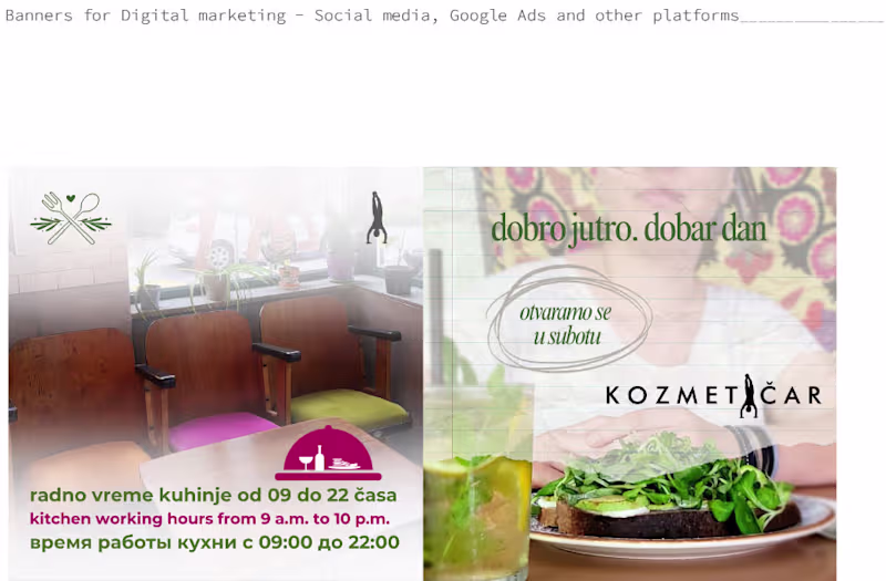Cover image for I create social media visuals
