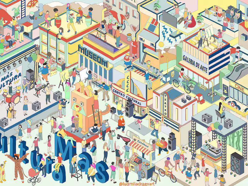 Cover image for Advertisement for Mas Cultura, Argentina