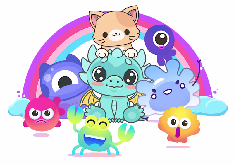 Cover image for Interactive Mascot Design & Rive Animation