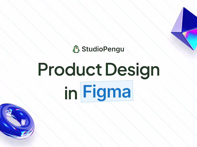 Cover image for UX/UI Design in Figma