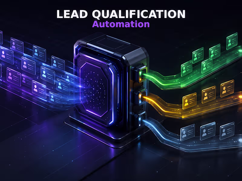 Cover image for AI Lead Qualification & CRM Routing Setup