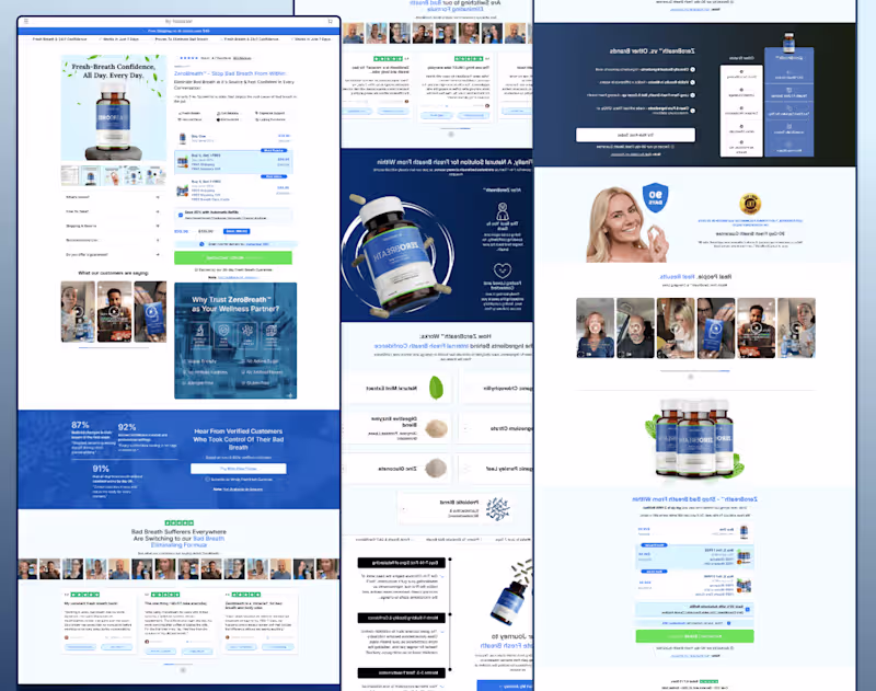 Cover image for High Converting Landing Page Built On Replo
