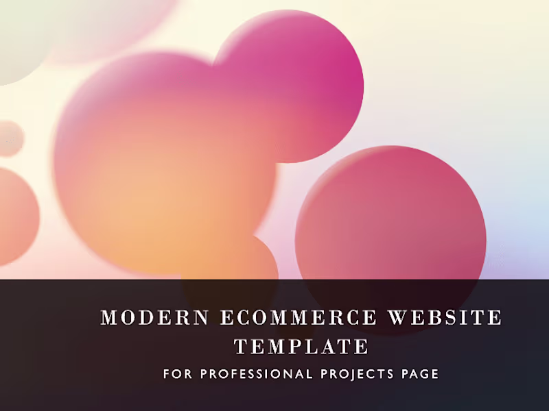 Cover image for Website Design