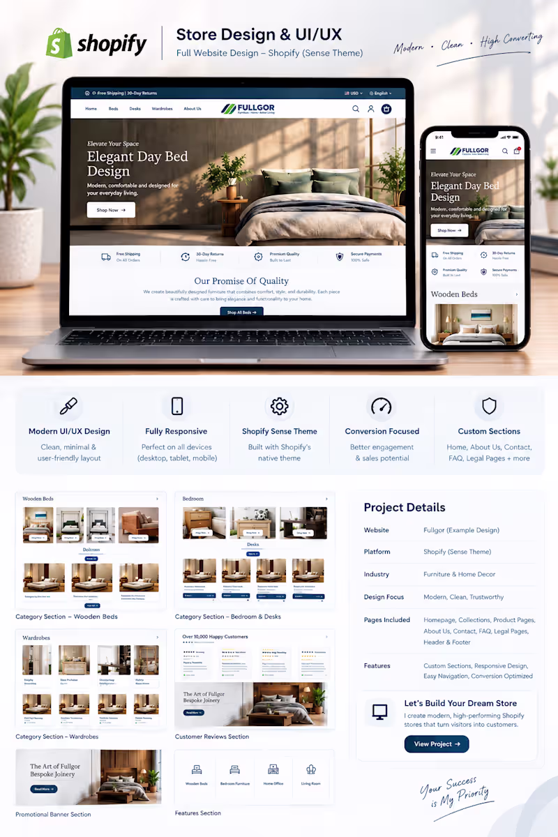 Cover image for FULLGOR – Furniture & Home