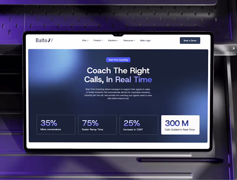 Cover image for Branding & Web Design for Call Center Software