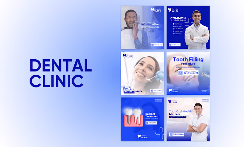 Cover image for Dentalia Clinic | Social Media Management