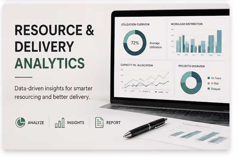 Cover image for Resource & delivery analytics 