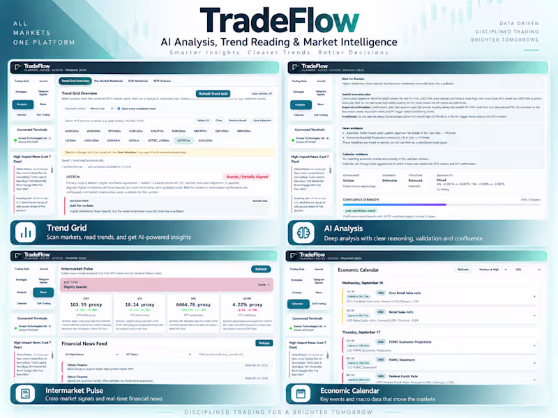 Cover image for TradeFlow — Full MT5 Trading,