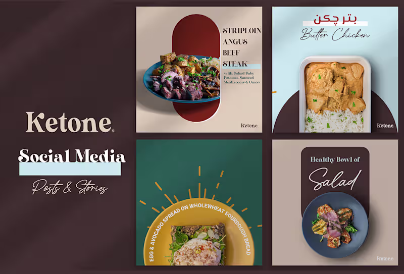 Cover image for Ketone Social Media :: Behance