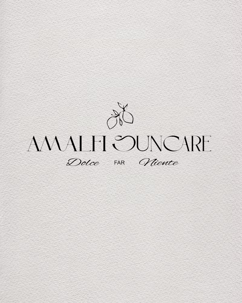 Cover image for Brand Identity, Content Design + Social Strategy: Amalfi Suncare