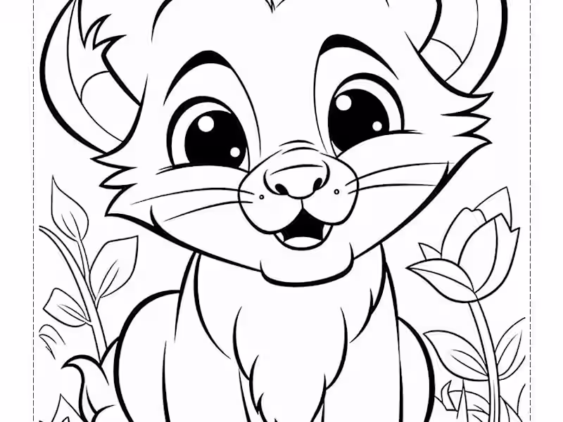 Cover image for I will create amazing coloring book pages for kids KDP low conte